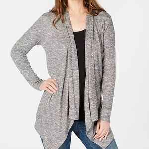 INC International Concepts Heather Gray Cardigan